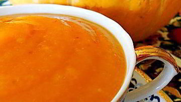 Рецепт Тыквенного киселя с курагой