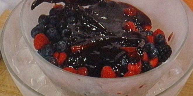 Рецепт ягодного киселя-ассорти роте грюце