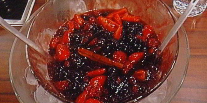 Рецепт ягодного киселя-ассорти роте грюце