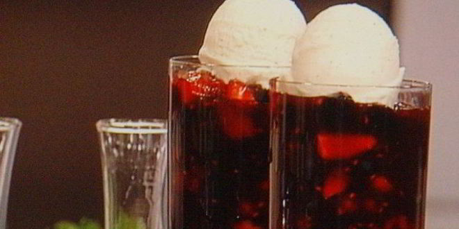 Рецепт ягодного киселя-ассорти роте грюце