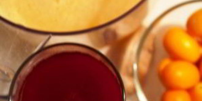 Рецепт клюквенного коктейля с апельсином