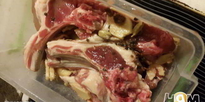 Рецепт баранины на кофейных зернах