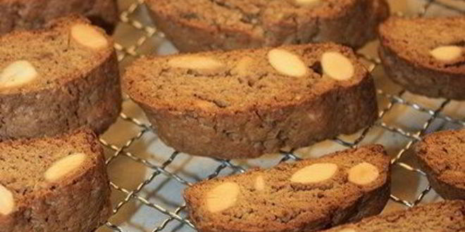 Рецепт кантуччей с эспрессо и марципаном