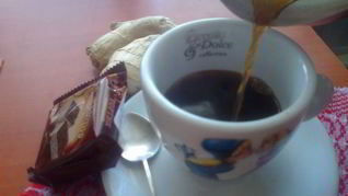 Рецепт Кофе с имбирем и корицей