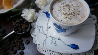 Рецепт Кофе со сгущенным молоком и кориандром