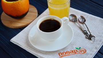 Рецепт Кофе в апельсине Бодрячок