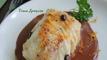 Рецепт Лойна трески с ароматом кофе