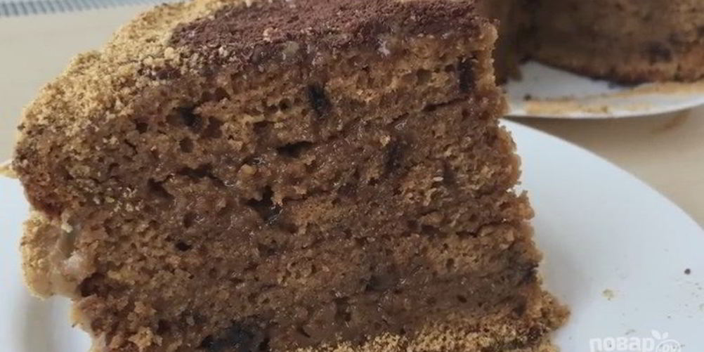 Как приготовить очень простой кофейный торт