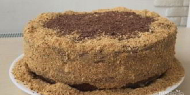 Рецепт очень простого кофейного торта