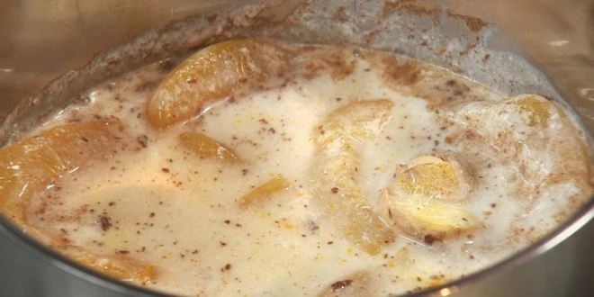 Рецепт персиковый кофе