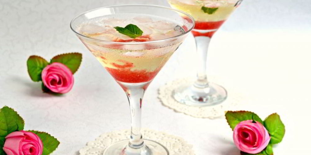 Как приготовить коктейль клубничный marengo