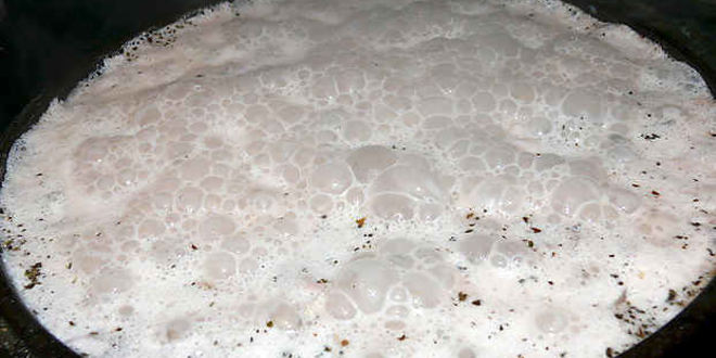 Рецепт коктейля морского в сметане с луком