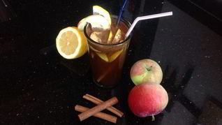 Рецепт Коктейля яблочного с корицей