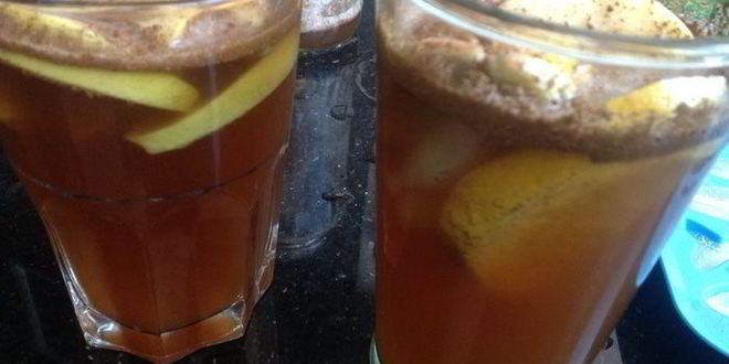 Рецепт коктейля яблочного с корицей