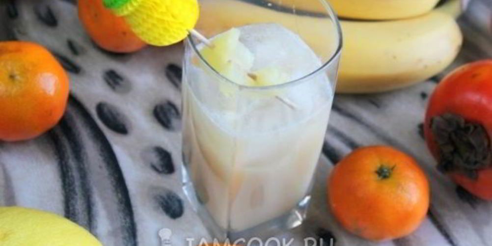 Как приготовить коктейль пина колада