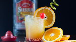 Рецепт Коктейль Текилы Санрайз
