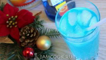 Рецепт Коктейля Голубая лагуна