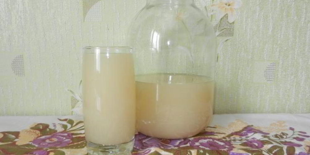 Как приготовить белый квас без дрожжей