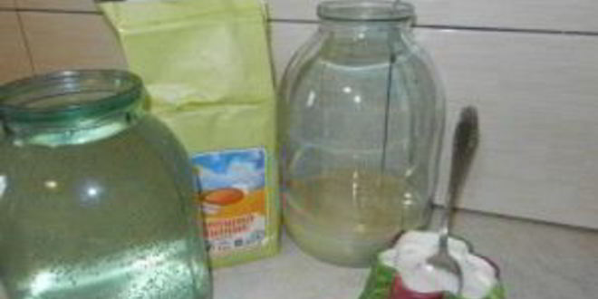 Рецепт белого кваса без дрожжей