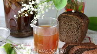 Рецепт Домашнего кваса из бородинского хлеба