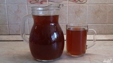 Рецепт Домашнего кваса из ржаного хлеба без дрожжей