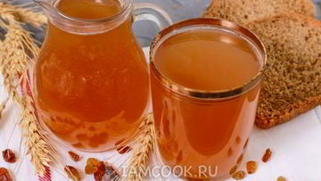 Рецепт Хлебного кваса из березового сока