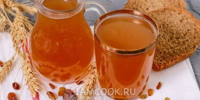 Рецепт хлебного кваса из березового сока