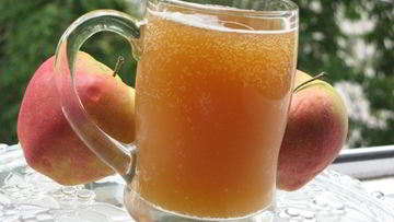 Рецепт Кваса из березового сока с сухофруктами