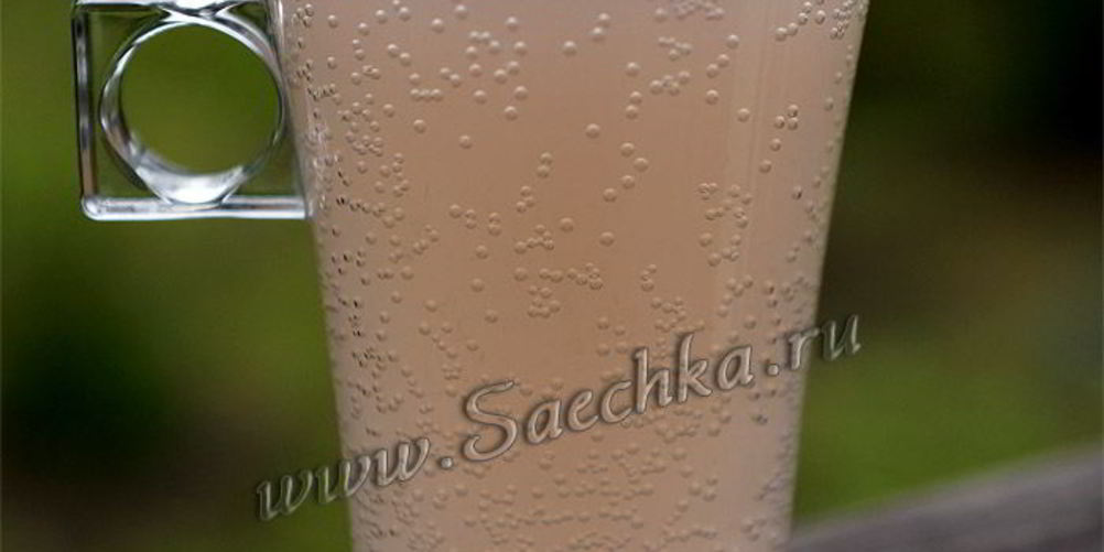 Как приготовить квас из ревеня