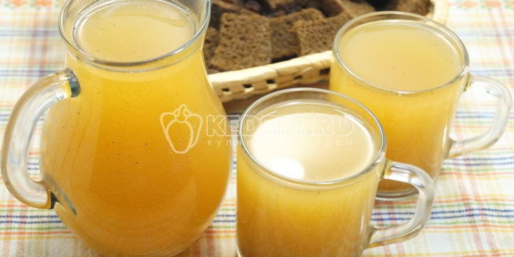 Как приготовить квас из сухого кваса