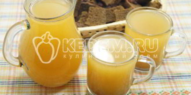Рецепт кваса из сухого кваса