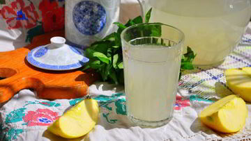 Рецепт Кваса яблочного