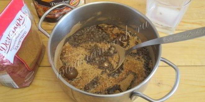 Рецепт какао крем-ликер