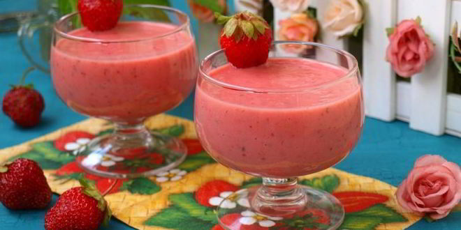 Рецепт клубничного ликера со сгущенкой