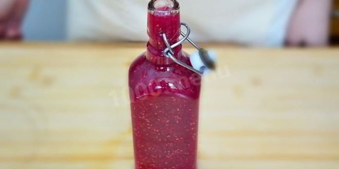 Рецепт малинового ликера