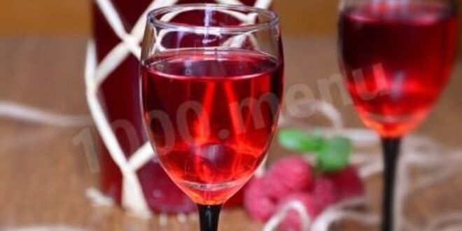 Рецепт малинового ликера