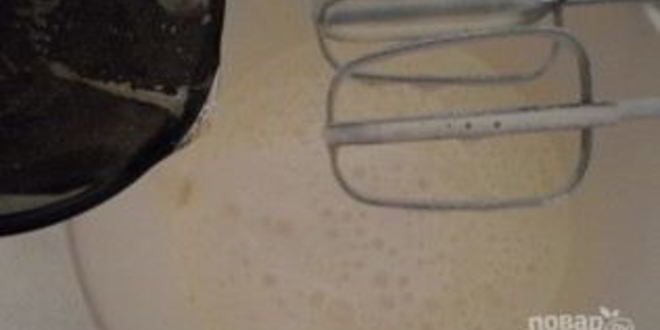 Рецепт бисквита на лимонаде с газом