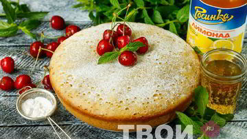 Рецепт Бисквита на лимонаде