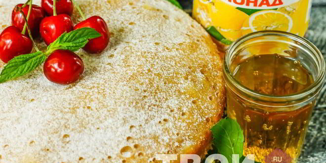 Рецепт бисквита на лимонаде