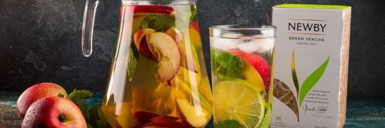 Рецепт Чайного лимонада Летнее настроение