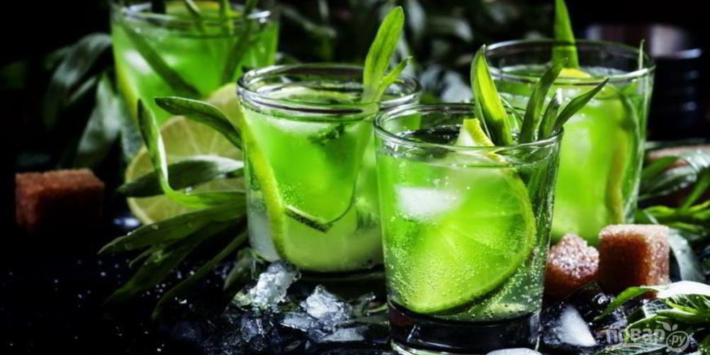 Как приготовить домашний лимонад тархун