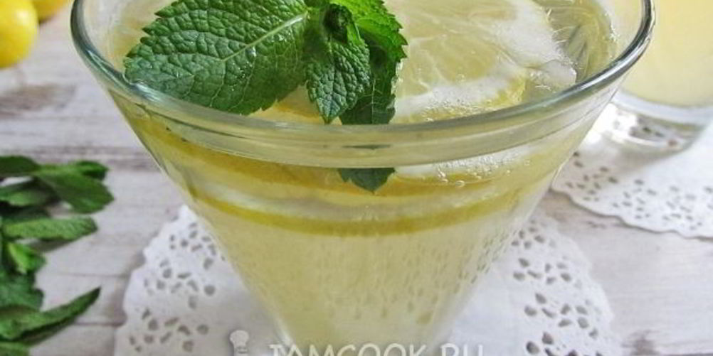 Как приготовить домашний лимонад