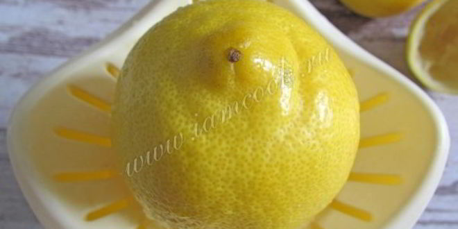 Рецепт домашнего лимонада