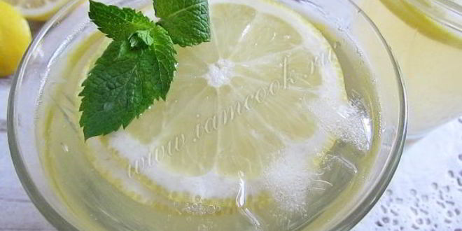 Рецепт домашнего лимонада