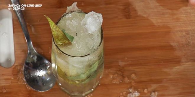 Рецепт грушевого лимонада с шалфеем