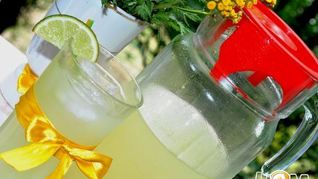 Рецепт Имбирного лимонада с мятой