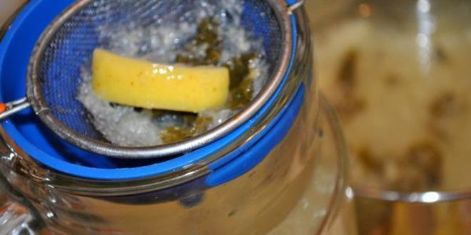 Рецепт имбирного лимонада с мятой