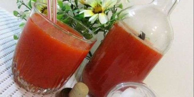 Рецепт лимонада из сладкого перца с базиликом