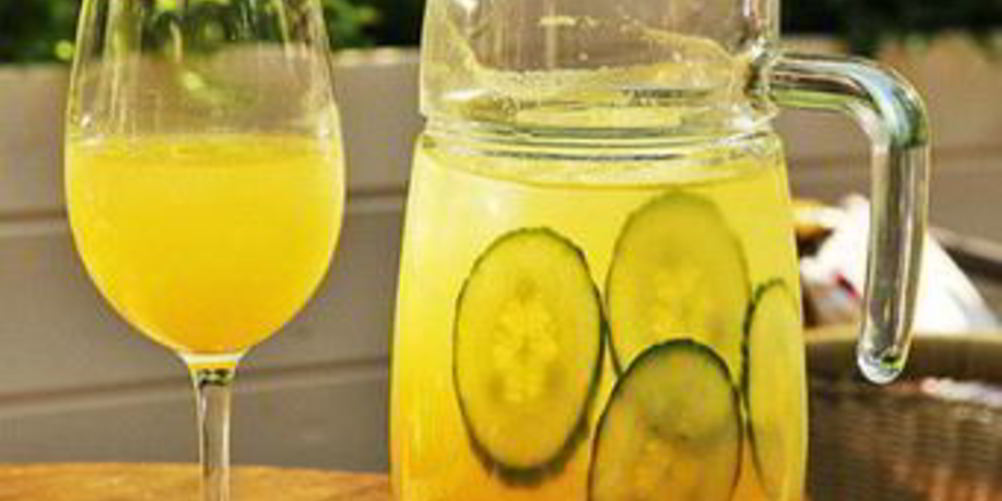 Как приготовить огуречно-апельсиновый лимонад