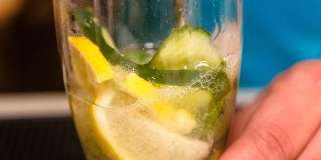 Рецепт огуречно-базиликового лимонад